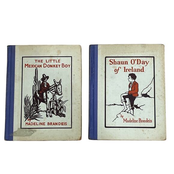 VTG Multicultural Children Storytelling Books The Little Mexican Donkey Boy - Picture 1 of 10